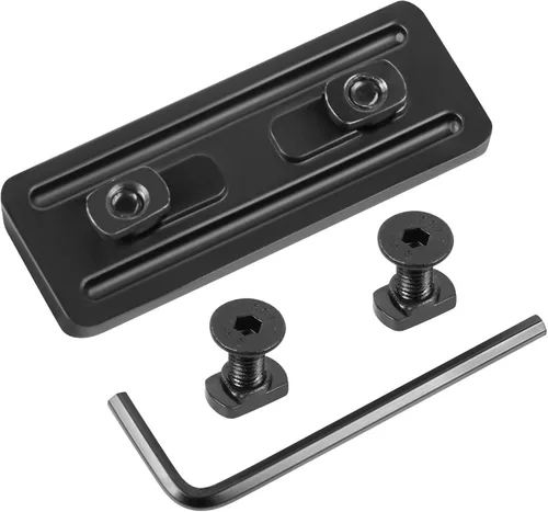 Miniatura 5 de Paquete de 2 adaptadores de bípode para M-Rail Harris tipo Bipod Mount Sling Stud