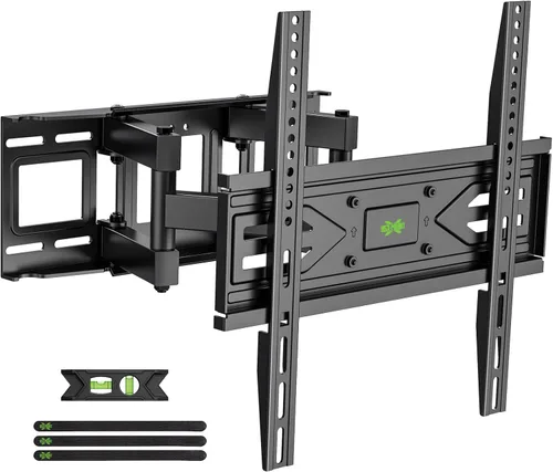 USX MOUNT Soporte de pared para TV de movimiento completo para la mayoría de televisores de 32 a 70 pulgadas de hasta 99 libras, soporte de pared