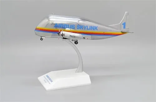 Alas JC para aeronave AERO SPACELINES Super Guppy para Airbus SKYLINK 377SGT F-BTGV 1/200 DIECAST modelo preconstruido