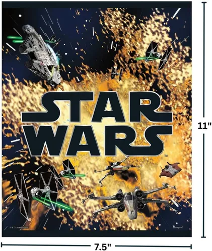 Miniatura 2 de Bolsas de botín clásicas multicolor de Star Wars (8 unidades) – Material icónico y ecológico, perfecto para fiestas temáticas épicas y celebraciones