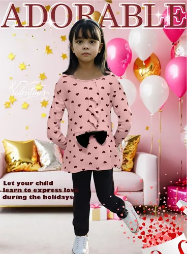 Miniatura 7 de Adorable ropa para bebé, 2 piezas para niña