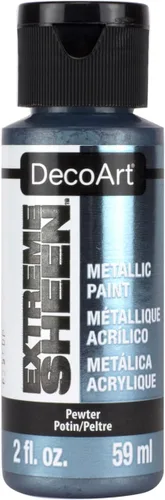 Miniatura 16 de 2 oz Slv Met Acry Pintura Plata de ley