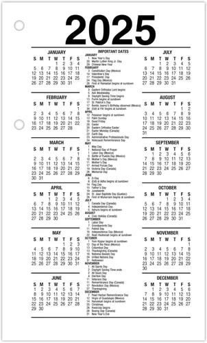 Miniatura 4 de AT-A-GLANCE Recambio de calendario de escritorio diario 2023, 3-1/2 x 6 pulgadas, hoja suelta (E71750)
