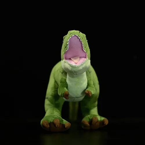 Miniatura 3 de Simulation Tyrannosaurus - Juguete de peluche de dinosaurio T-Rex grande de 19 pulgadas, juguete de peluche grande de 19 pulgadas, figuras suaves