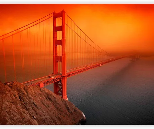 Miniatura 8 de artgeist Mural de pared Puente 79x61 in - XXL Papel pintado no tejido de vellón Decoración de pared Impresión fotográfica Imagen Diseño Decoración