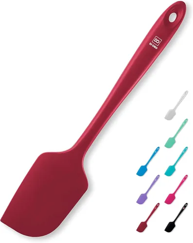 Miniatura 10 de DI ORO Silicone Spatula - Espátula de cocina de silicona de 600 °F resistente al calor, espátula de goma para hornear, raspar y mezclar - Libre