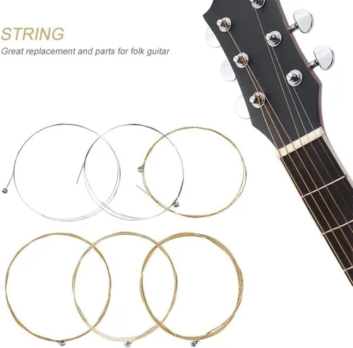 Miniatura 5 de Juego de accesorios de guitarra para guitarra, pasadores de puente de palisandro, tuercas de sillín (3 izquierdas + 3 derechas), 6 cuerdas