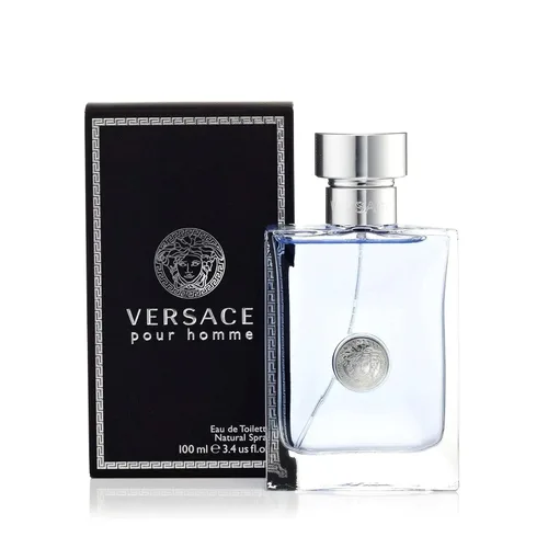 Miniatura 4 de Versace Pour Homme - Eau de Toilette en espray para hombre, 3.4 oz