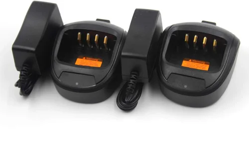 Miniatura 7 de Paquete de 2 cargadores de batería rápidos CH10A03 para radios portátiles HYT TC-610 TC610S BL2001 BL1204 Hytera TC620 Radios portátiles de dos vías