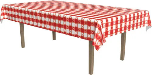 Miniatura 3 de Beistle Mantel de tela de araña, 54 x 108 pulgadas, mantel de plástico, rectangular, mantel de Halloween, mantel de vacaciones, mantel de plástico