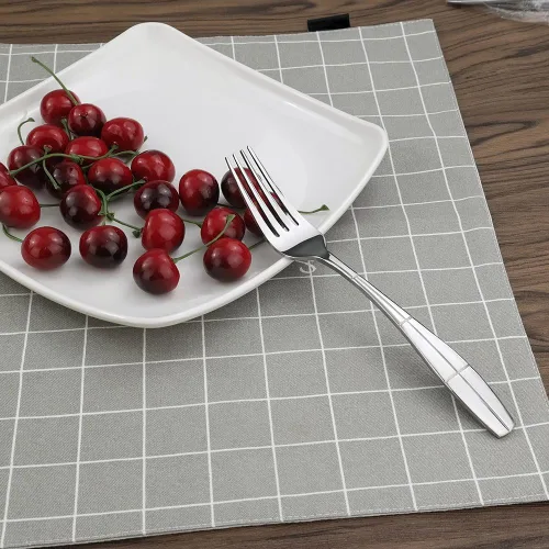 Miniatura 4 de Tenedores de cena de acero inoxidable de 12 piezas, tenedores de cubiertos
