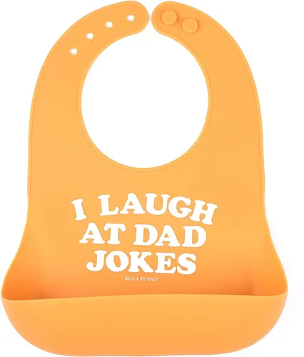 Miniatura 24 de Bella Tunno Wonder Bib - Baberos de silicona ajustables para bebés niñas, silicona duradera e impermeable libre de BPA, Taco Bell Taco Belle