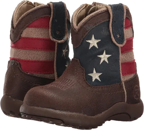 Miniatura 7 de ROPER Botas American Patriot Western para niños, Marrón