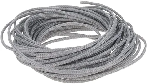 Miniatura 46 de Aicosineg Funda de cable trenzado flexible de PET de 16 pies de ancho de 0.5 pulgadas de ancho, funda de malla de alambre flexible para TV, audio
