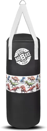 Miniatura 3 de Saco de boxeo con guantes de boxeo Juego de saco de boxeo junior de 2 pies con soporte y colgador Saco de boxeo juvenil con guantes de boxeo