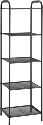 Miniatura 9 de Estante de almacenamiento MAX Houser con estante, soporte extensible para plantas de estilo industrial, unidades de estante de pie para cocina, Gris