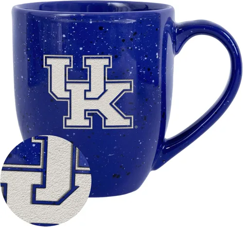 Miniatura 223 de Rico Industries NCAA Virginia Tech Hokies Maroon - Taza de café de cerámica grabada con láser, color del equipo, 16 onzas