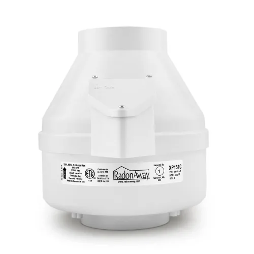Miniatura 8 de RadonAway Ventilador de radón RP145c P/N 23030-1 Diámetro de entrada/salida de 4,5