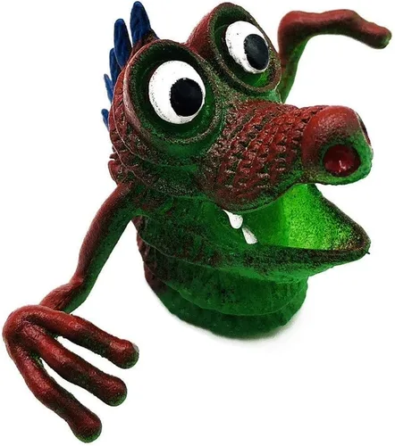 Miniatura 6 de Dibujos animados de silicona animal dedo títeres monstruo narración muñeca teatro muñeca suave regalo dedos guantes dedos dedos