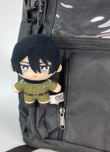 Miniatura 3 de Attack On Titan Manga - Mikasa Ackerman Peluche 4.5 pulgadas de alto