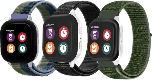 Miniatura 8 de Sport Loop Band Compatible with Apple Watch Band 49mm 46mm 45mm 44mm 42mm 41mm 40mm 38mm Nylon Women Men Stretchy Braided Replacement Wristband for