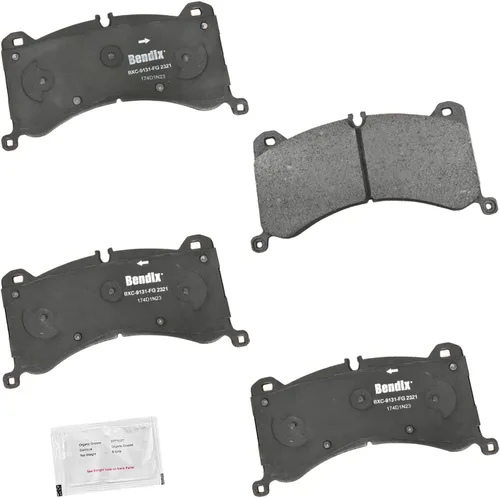 Miniatura 457 de Pastillas de freno delanteras cerámicas Bendix Priority1 CFC2302 para Hyundai Elantra 2021, Sonata 2022-2020, Kia K5 2023-2021