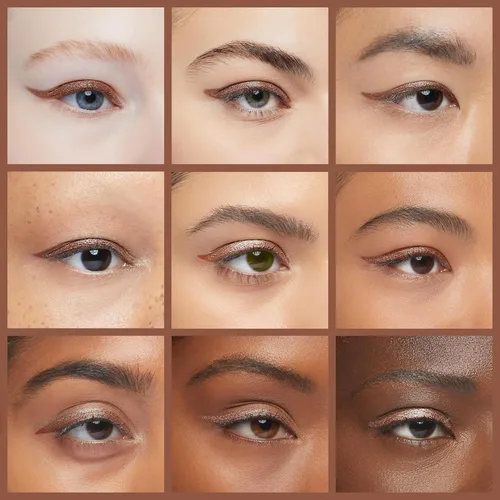 Miniatura 4 de LAURA GELLER NEW YORK Lápiz Delineador de Ojos Kajal Longwear Kohl con Cafeína, Maquillaje Suave y Mezclable, Marrón Oscuro
