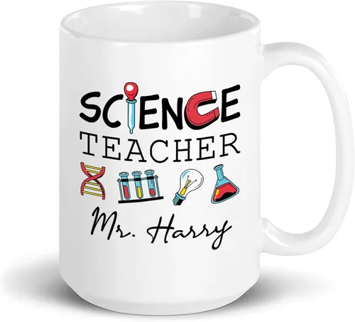 Miniatura 7 de Taza para profesores de arte, regalo del día del profesor, taza personalizada para profesores de arte, taza para profesores de escuela, taza