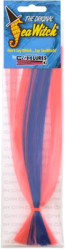 Miniatura 102 de C&H Lures Señuelos de Pesca Sea Witch - Originales Desde 1959, Faldas de Nylon Revelan Cabeza con Peso, 15 Colores, 8 Pesos de Cabeza, Señuelo
