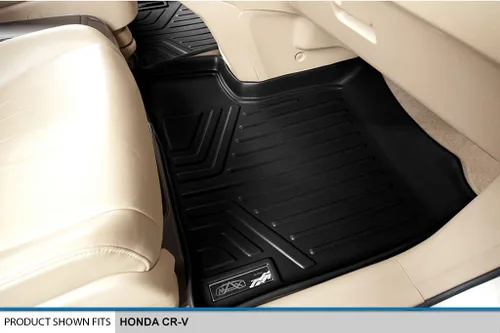 Miniatura 3 de SMARTLINER Juego de alfombrillas de primera fila para Honda CR-V 2007-2011