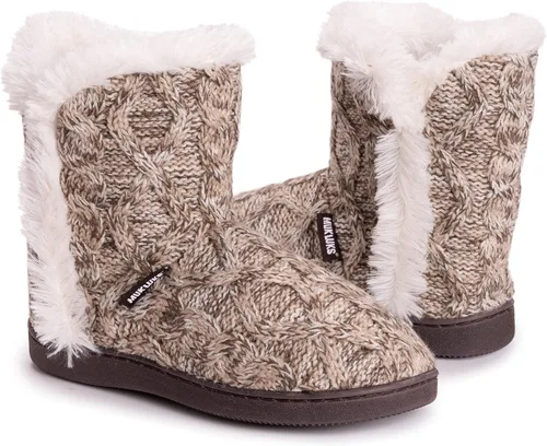 Miniatura 5 de MUK LUKS Pantuflas Cheyenne para bebé niña