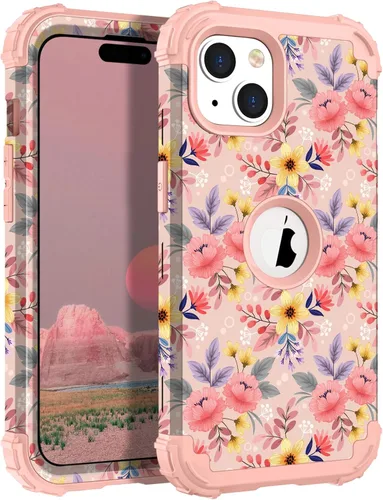 Miniatura 169 de Hocase Funda para iPhone SE 2022/2020, resistente a prueba de golpes, de plástico duro+goma de silicona, funda protectora híbrida para iPhone SE