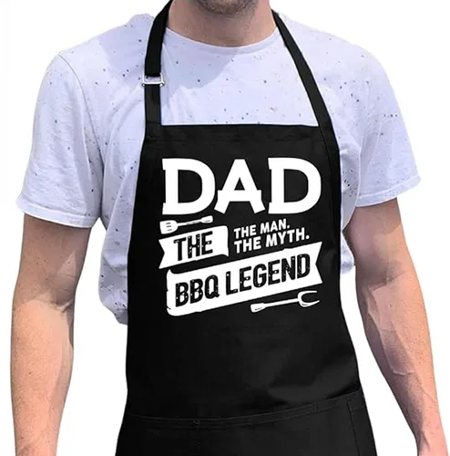 Miniatura 11 de ApronMen - Funny Apron For Men - BBQ Gifts for Men & Unique Gifts for Fathers - Mens Aprons for Grilling Buen aspecto