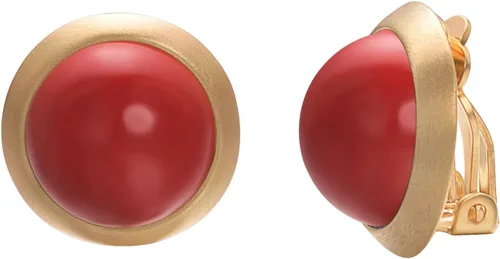 Miniatura 23 de Yoursfs Clip on Earrings for Women Round Faux Pearl Earrings Clipon 18K Gold Plated Non Pierced Earring Jewelry