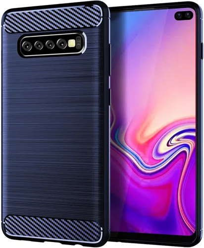 Miniatura 17 de Funda EUAGVQY para Samsung A70 Galaxy A70, Funda de Fibra de Carbono de TPU Blanda Antideslizante Duradera y Ligera, Funda Protectora para Samsung