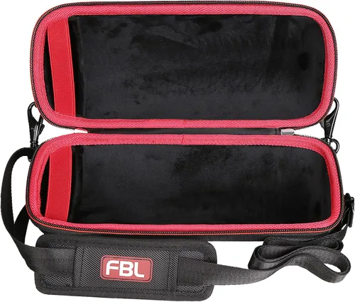 Miniatura 3 de FBLFOBELI Funda rígida de transporte para altavoz Bluetooth impermeable JBL Charge 4/Charge 5, bolsa protectora con correa para el hombro