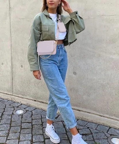 Miniatura 2 de UTO Pequeñas bolsas cruzadas para mujer, 3 en 1, diseño de moda, mini cangurera con correa
