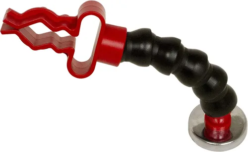 Miniatura 6 de Lisle 70450 Soporte para linterna con abrazadera, negro, rojo