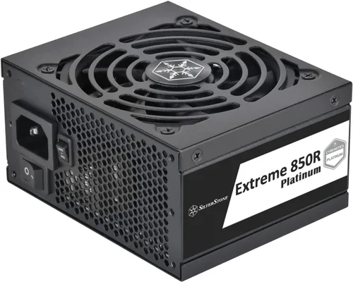 Miniatura 3 de SilverStone Tecnología Extreme 850R Platinum Cybenetics Platinum 850W SFX12V 4.0 (ATX 3.0) y fuente de alimentación PCIe 5.0 SFX, SST-EX850R-PM