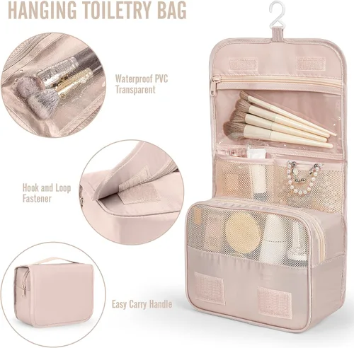 Miniatura 3 de Veken Juego de 10 cubos de embalaje para viajes, accesorios esenciales para vacaciones en la playa, cruceros, bolsas organizadoras de maleta