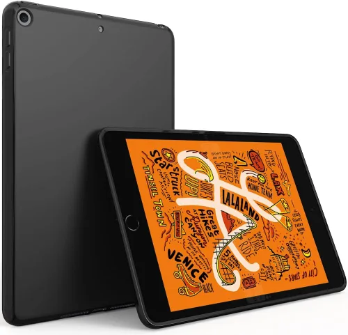 Miniatura 9 de Puxicu Funda para iPad mini 1 2 3, diseño delgado mate TPU goma suave TPU cubierta protectora para 7.9 "iPad mini funda 1ª 2ª 3ª generación, negro