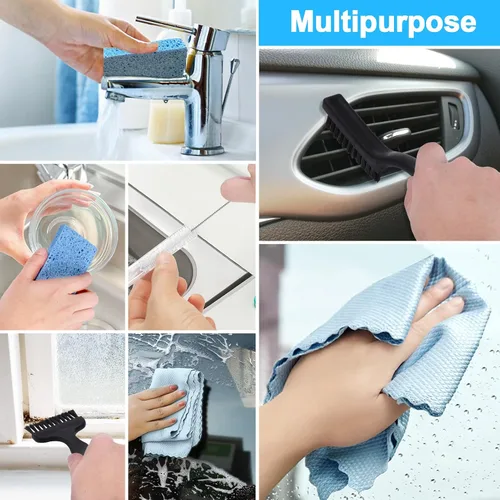 Miniatura 5 de XANGNIER Kit de cepillo de limpieza para purificador de aire, 6 piezas purificadores de aire para el hogar/dormitorio Herramientas de limpieza
