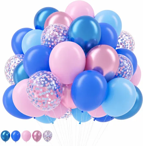 Miniatura 18 de HILAVO Globos negros, azules, blancos