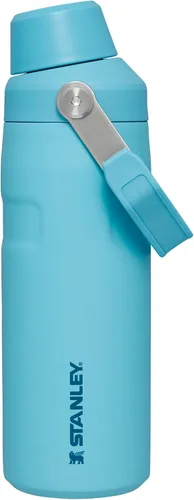 Miniatura 72 de Stanley IceFlow - Botella de agua de flujo rápido, tapa de boquilla en ángulo, ligera y a prueba de fugas para viajes y deportes, acero inoxidable
