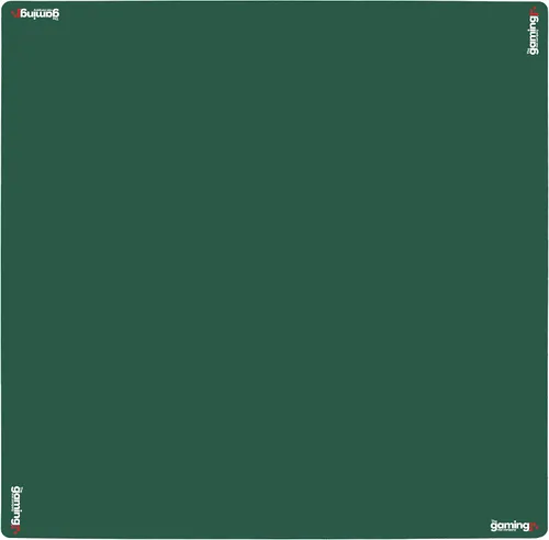 Miniatura 12 de The Gaming Mat Company Tapete de mesa de póker, dominó, puente y Mahjong, Oxblood de 33 x 33 pulgadas, tapete de juegos de cartas, tapete