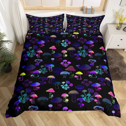 Miniatura 18 de Funda de edredón de caballo blanco y marrón, juego de ropa de cama 3D de animales de granja occidental para niñas y niños, funda de edredón