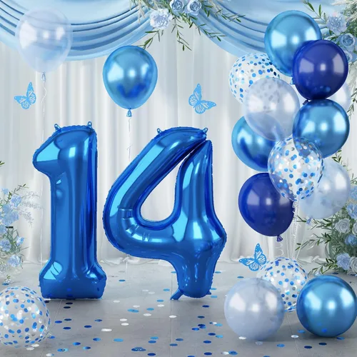 Miniatura 22 de Globos morado pastel de número 12, 40 pulgadas, globos gigantes de aluminio, de mylar, número 1 y 2, para niñas de 12 años, globos lilas
