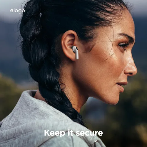 Miniatura 7 de elago 2 pares de fundas para AirPods 4 almohadillas diseñadas para AirPods 4, [cabe en la funda] funda de silicona antideslizante, antiarañazos