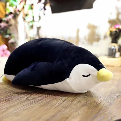 Miniatura 4 de Juguetes de peluche de pingüino emperador, lindos animales de peluche, almohada para abrazar y almohada de regalo para niños o amantes
