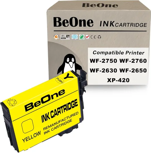 Miniatura 8 de BeOne Cartuchos de tinta remanufacturados de repuesto para Epson 220XL 220 XL T220 T220XL para usar con impresora Workforce WF-2630 WF-2650 WF-2660